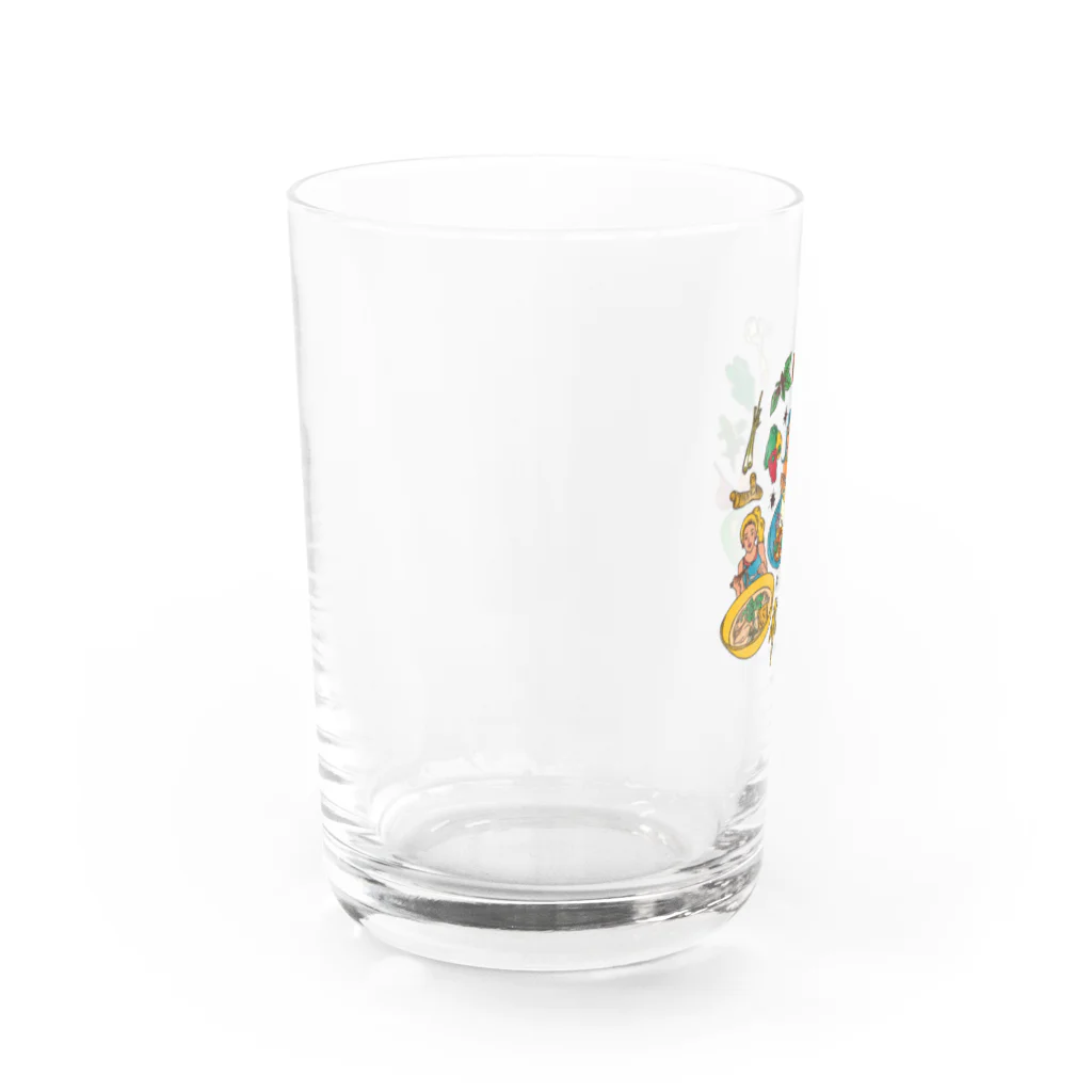 YUCANVASのタイ料理３姉妹 Water Glass :left