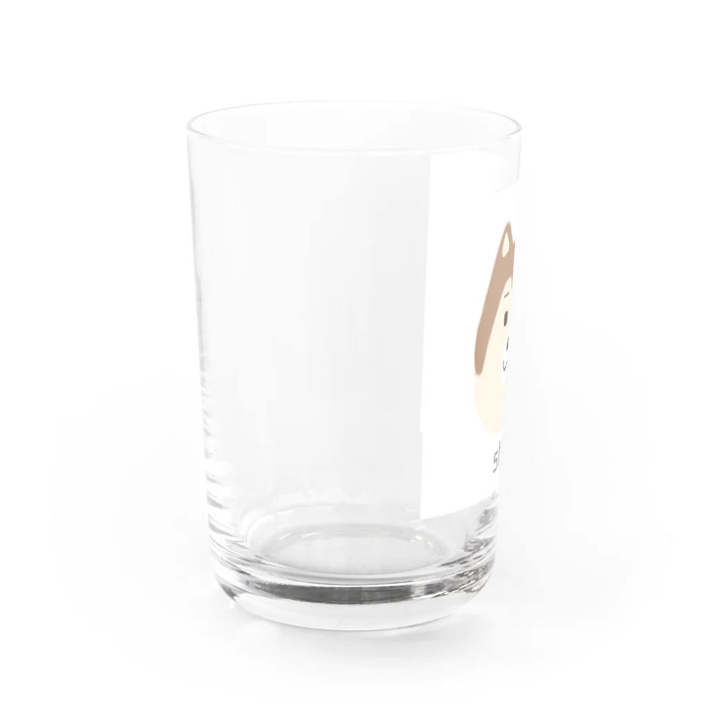 wanwan'sのshiba Water Glass :left