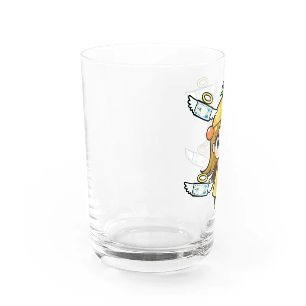 森のルーマのパイナップルちゃん Water Glass :left