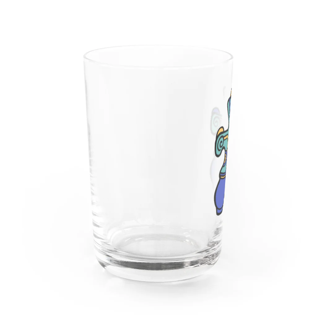 たのしいおみせやさんの仮面の女神 Water Glass :left