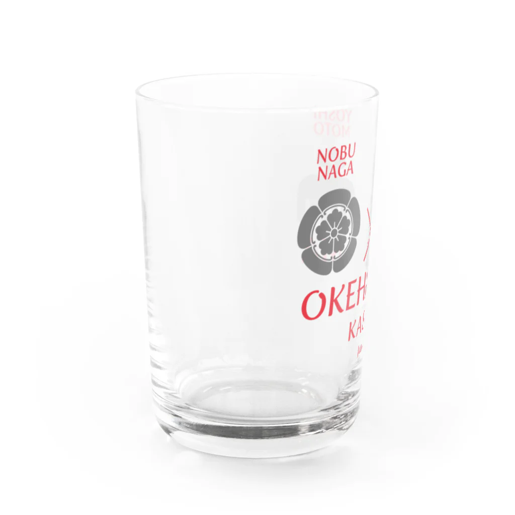 KAWAGOE GRAPHICSの桶狭間合戦 Water Glass :left