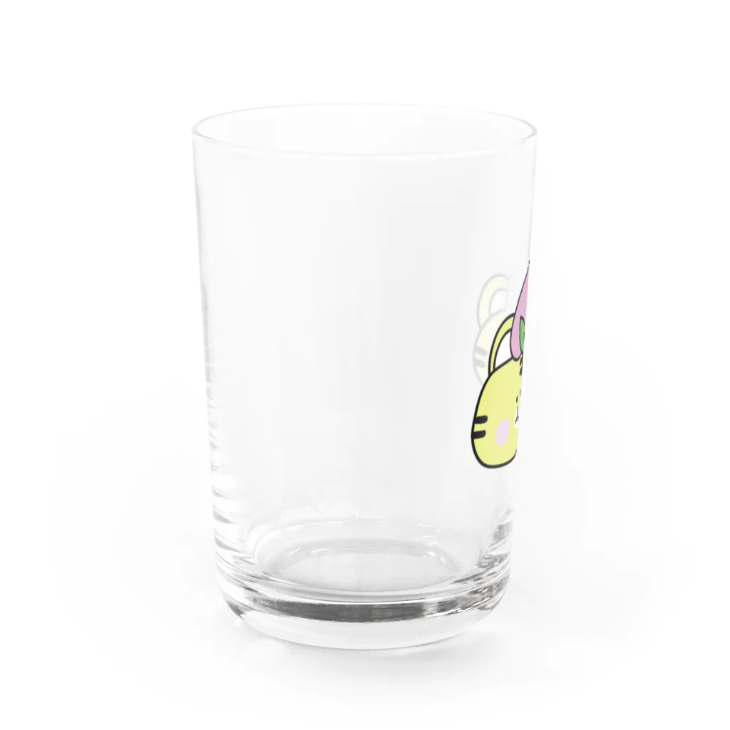 ハナイロのこけつにいらずんば Water Glass :left