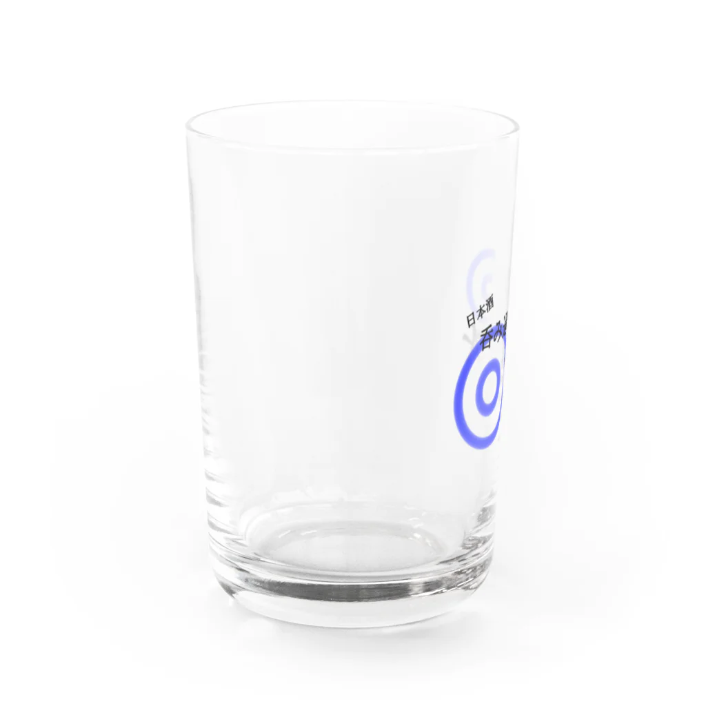 呑みすぎて水の呑みすぎて水(蛇目) Water Glass :left
