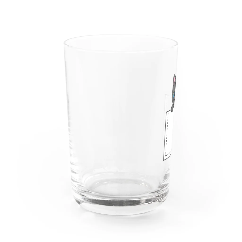 猫部のねこ　pokenyan サバにゃん Water Glass :left