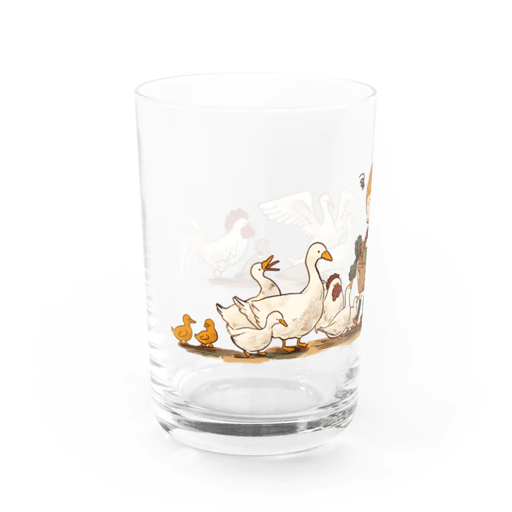 たかはらゆかイラストレーションのきみたちのじゃないよ Water Glass :left