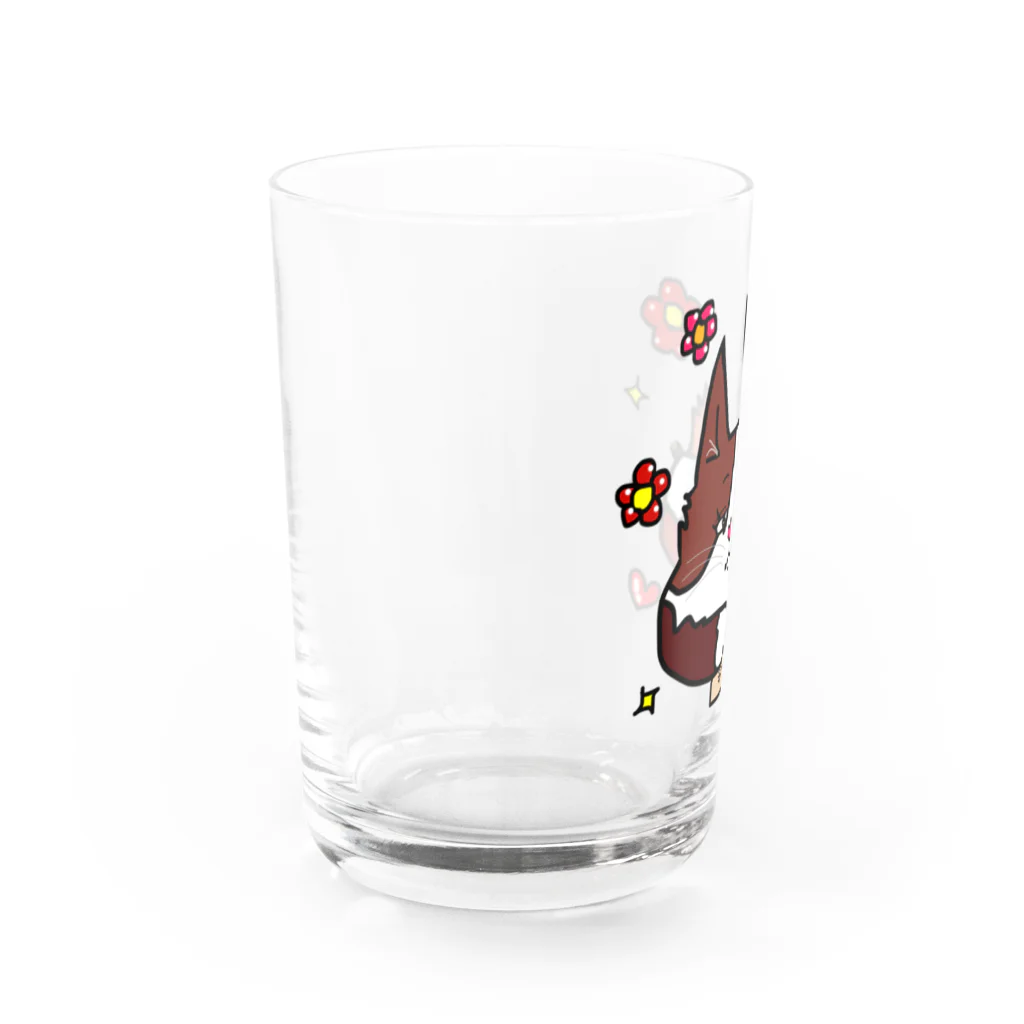 WataMayuroom☆の三毛にゃんの自由時間 Water Glass :left