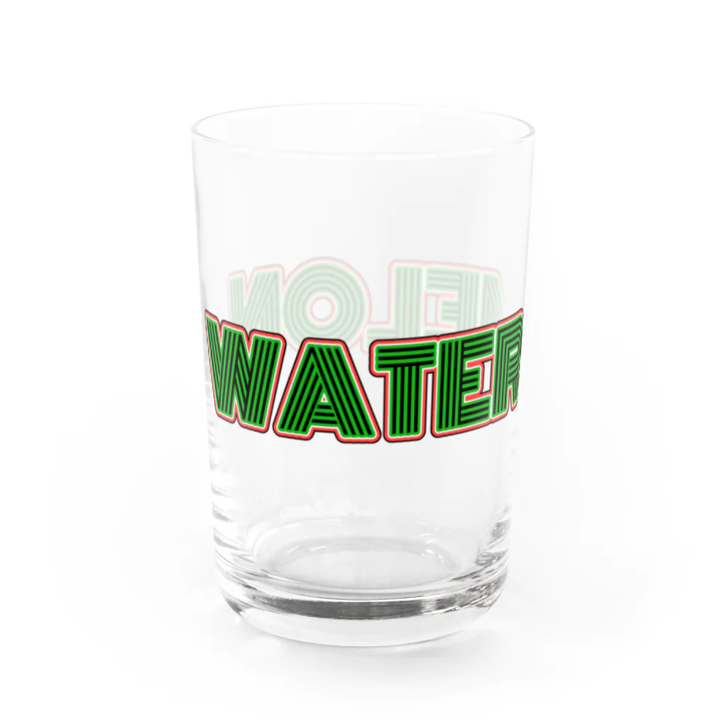 くまくま農園のWATERMELON Water Glass :left