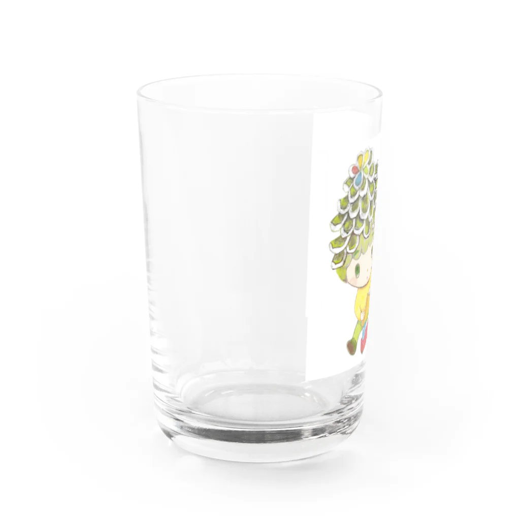 Art & Voice Energy Therapy コナネノネの松ぼっくん Water Glass :left