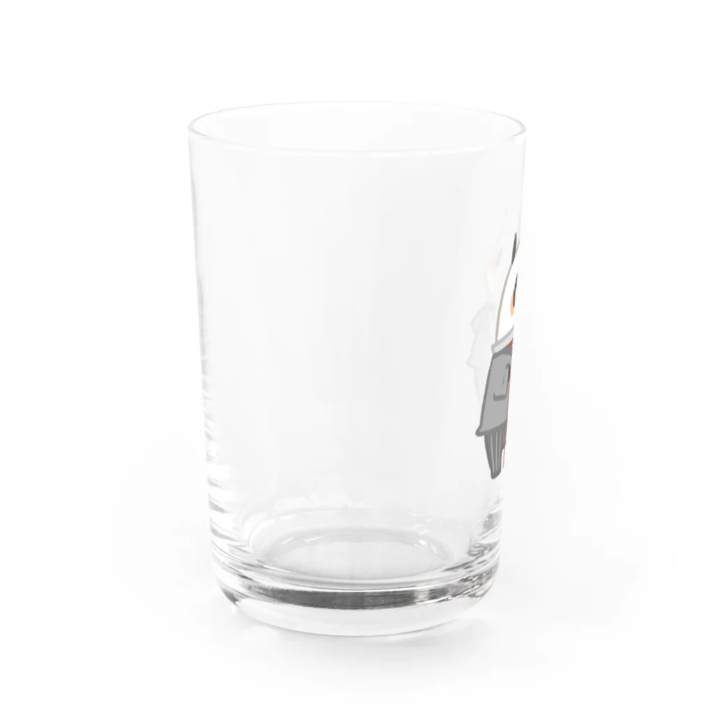 うさやのジェントルパンダ Water Glass :left
