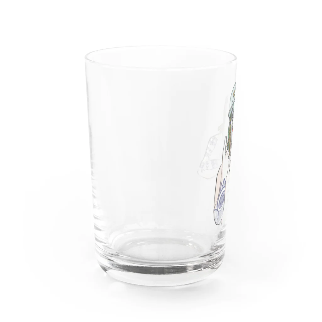 ポップヌードルの饒舌なシャベル Water Glass :left