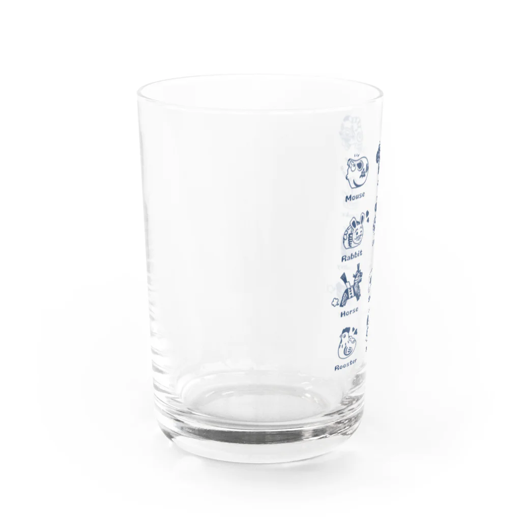 SU-KUのThe Zodiac of Fukushima Water Glass :left