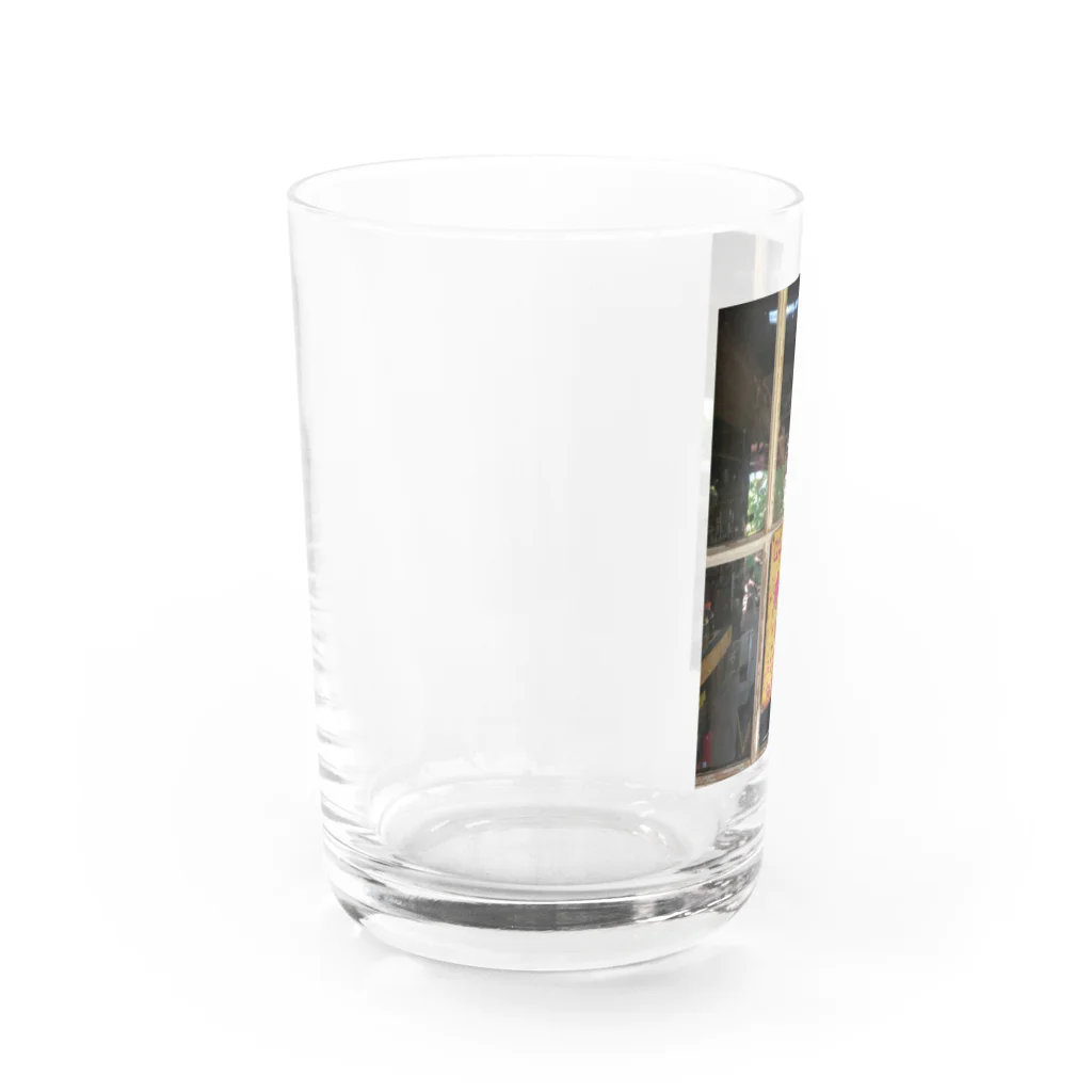 UserID_NameShopのアレキサンダー・シュルギン、伝説のラボ入り口 Water Glass :left