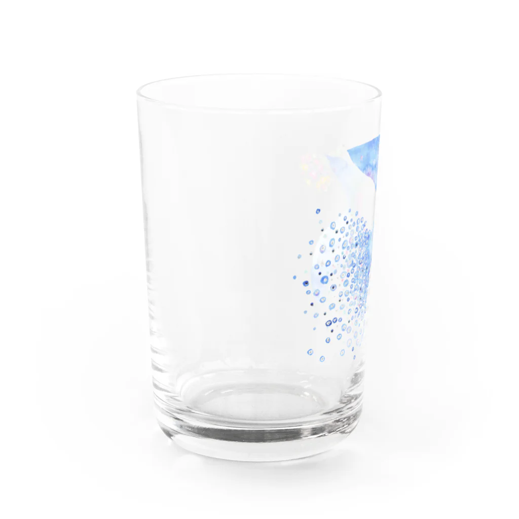 tetote ai design hut ～森の中のデザイン制作所～の「LOVE」 Water Glass :left