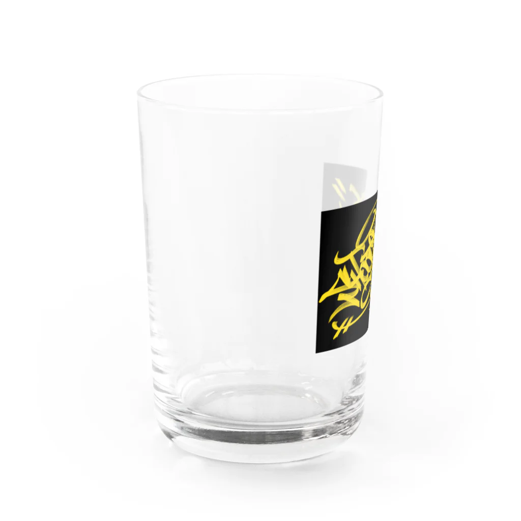 Soda Letter Works のナガレボシ Water Glass :left