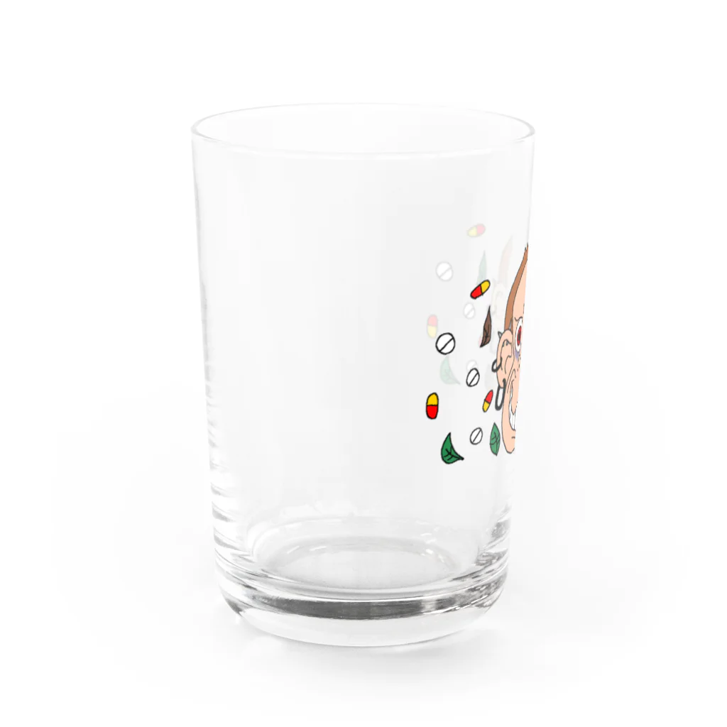 熄の中毒猿 Water Glass :left