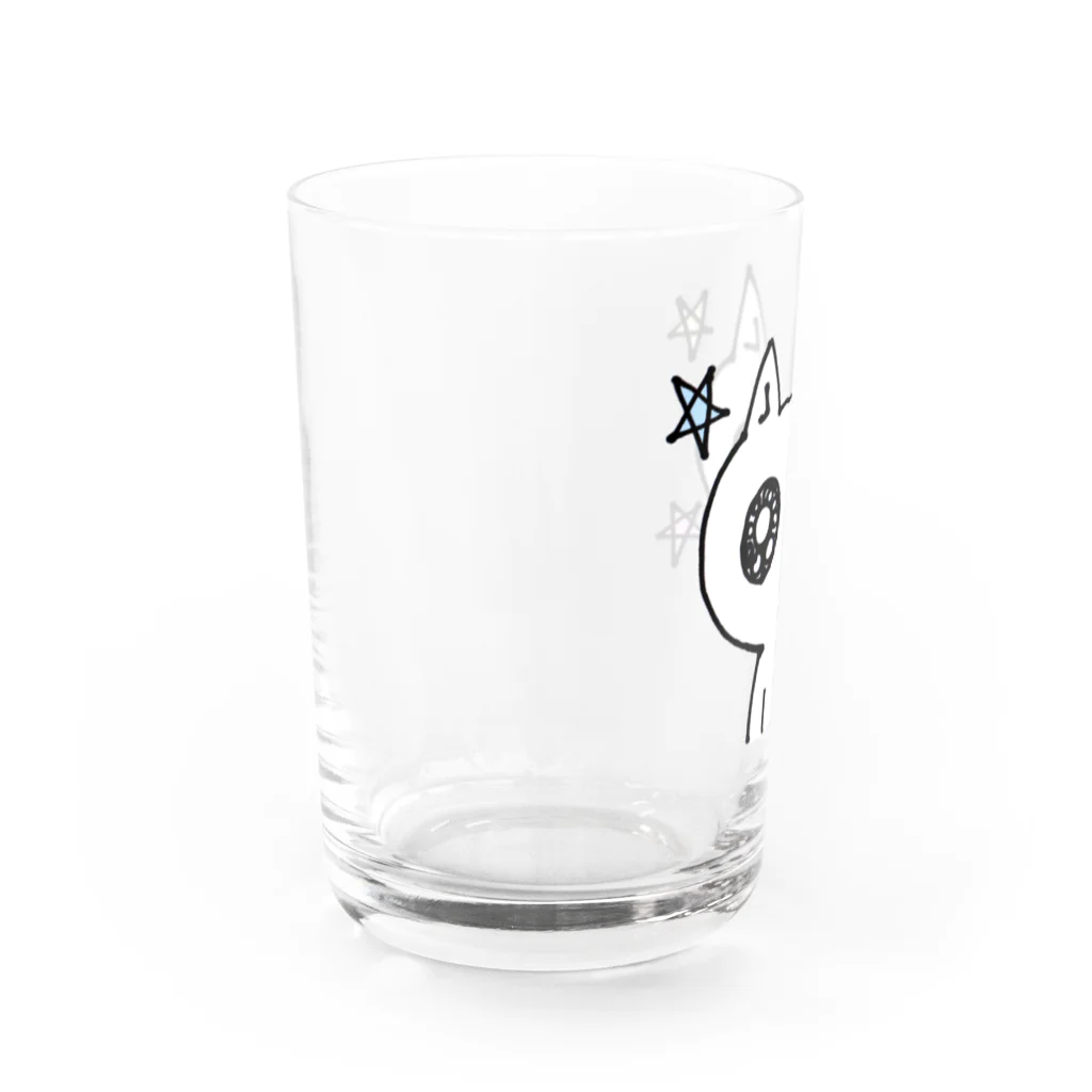 neko*neko*のねこうるり Water Glass :left