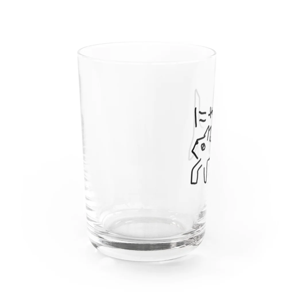 ののの猫屋敷の【テト】 Water Glass :left