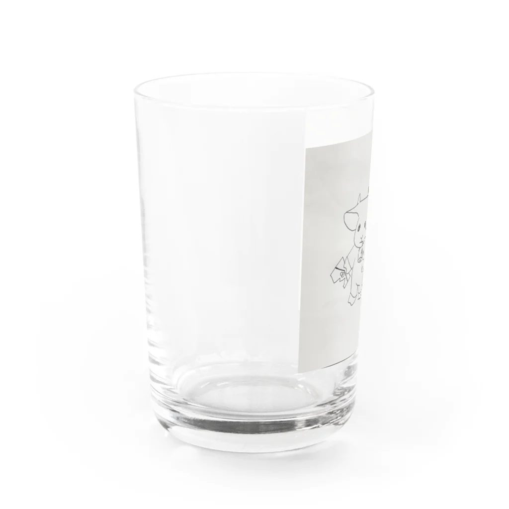 メルティキュートの伝えられないヤギ Water Glass :left