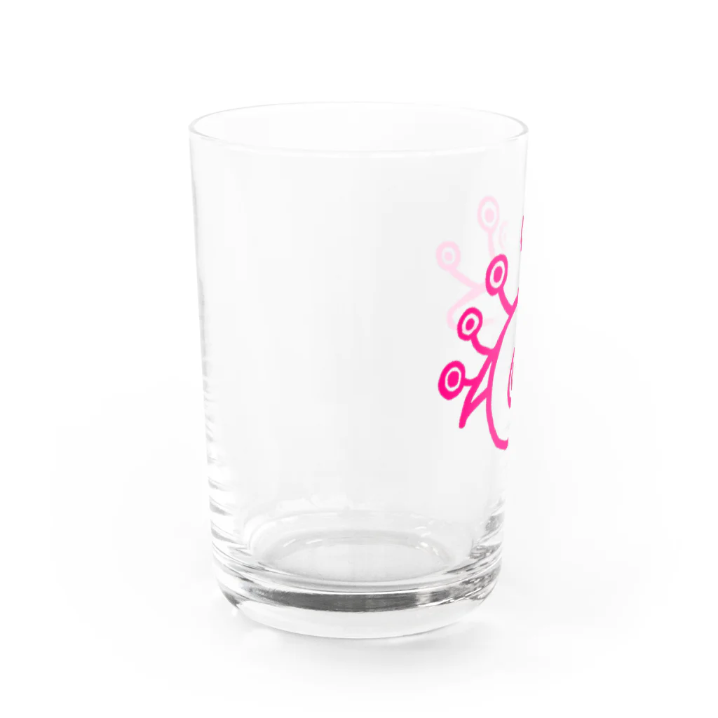 ビニールハウスの片瞑り(カタツムリ) Water Glass :left