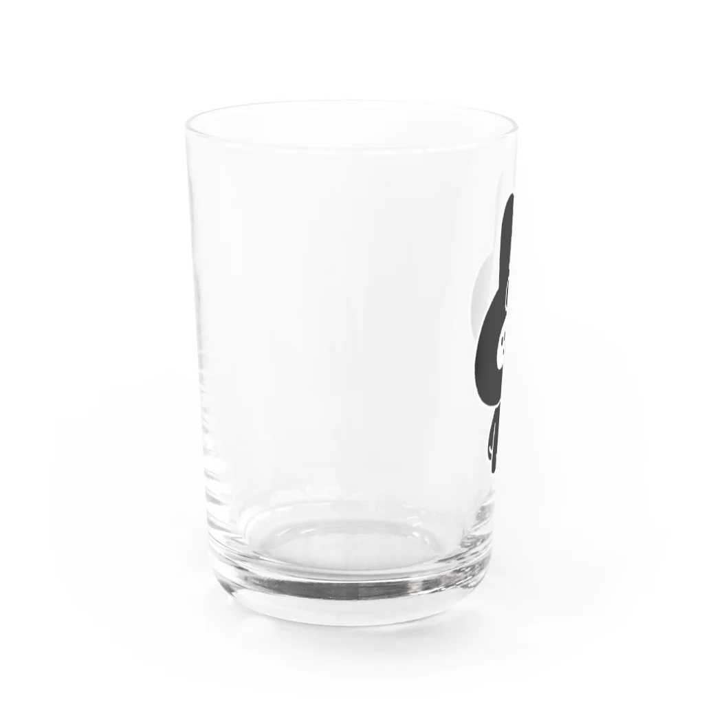 こつｗのおみせの量産うさぎ だたら Water Glass :left