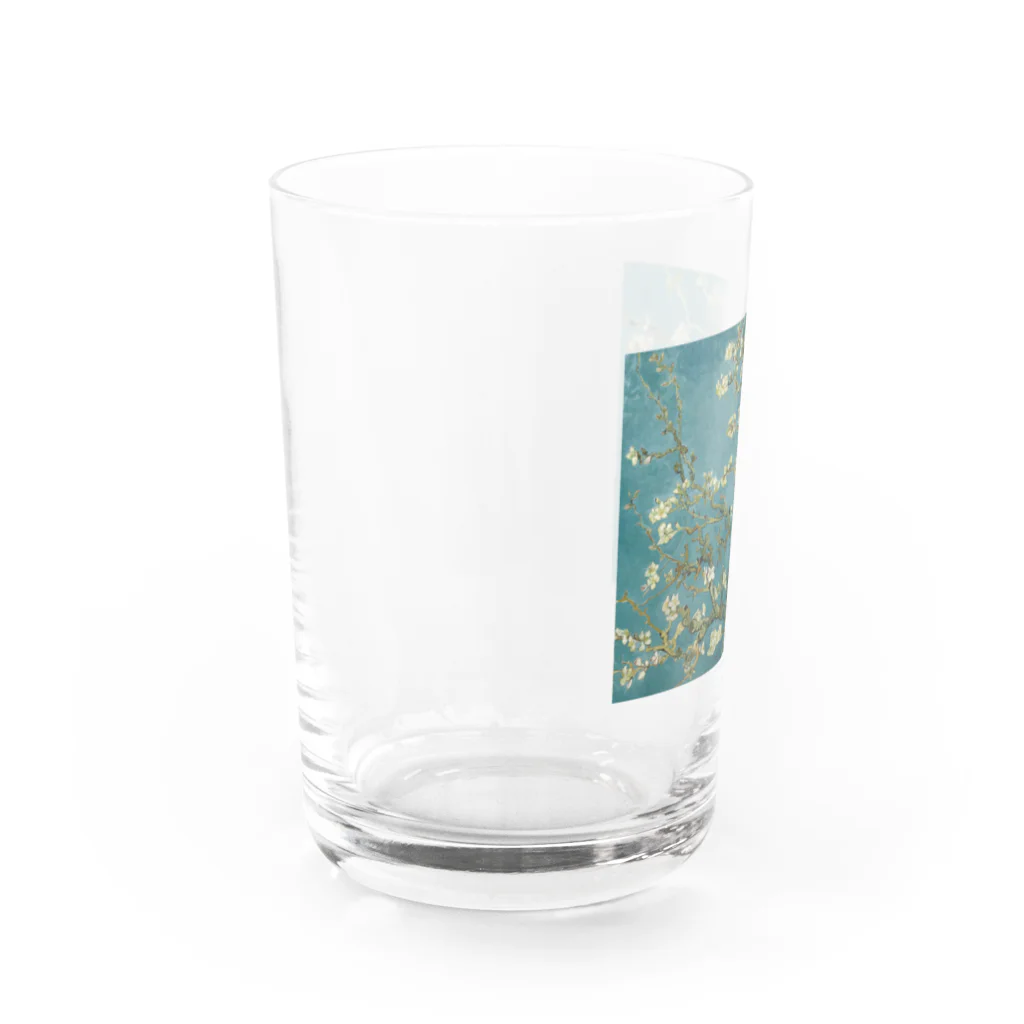 X-Artのゴッホ / 花咲くアーモンドの木の枝(1890) Water Glass :left