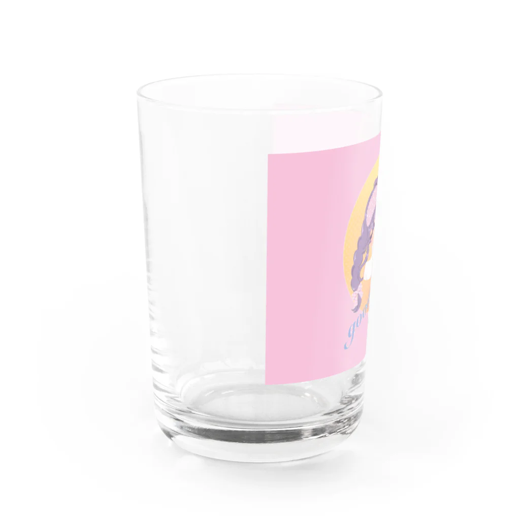 feinyafujiokaのピンクver Water Glass :left