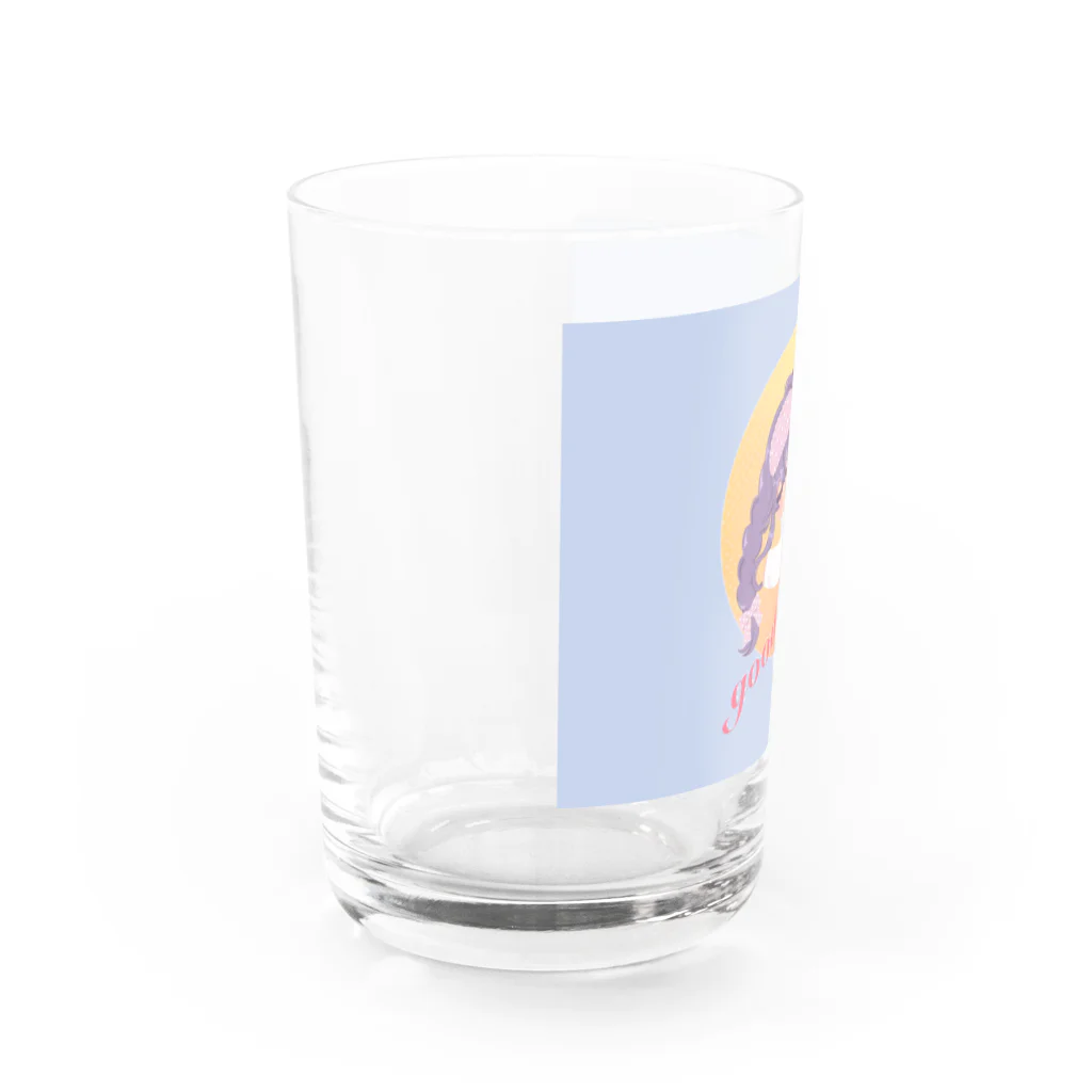 feinyafujiokaのブルーver Water Glass :left