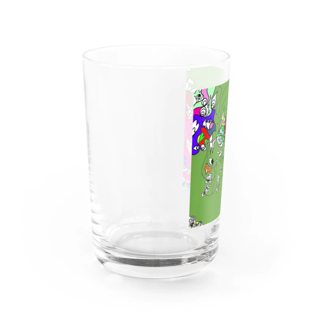 IRORONA SHOPのゆるりんトーク中 Water Glass :left