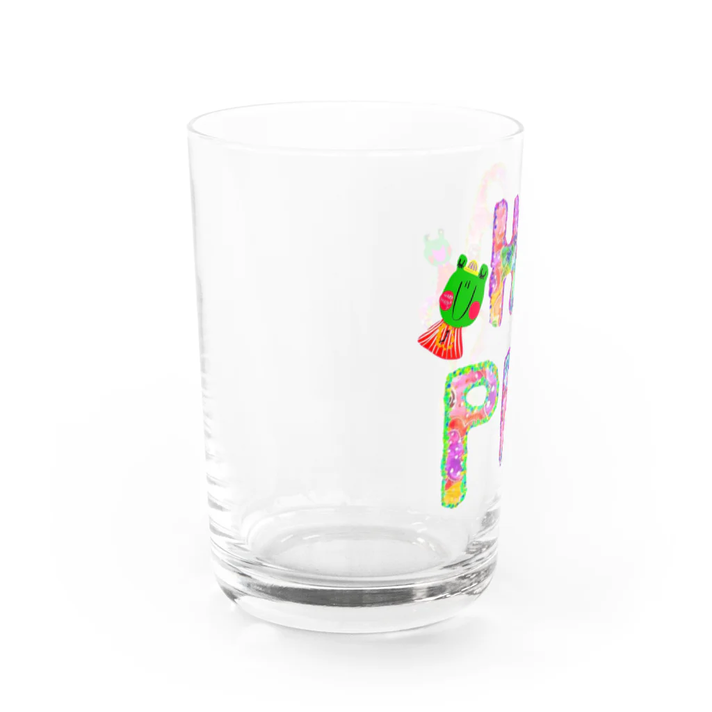 カエルモチーフオリジナル制作専門店のオリジナルのカエルちゃん♡♡🐸 Water Glass :left