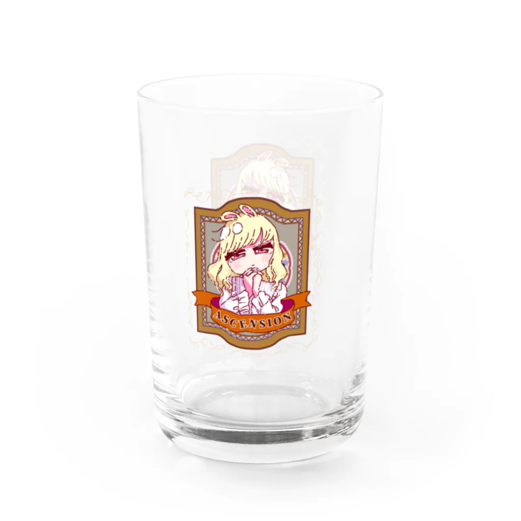 Haru dinningのうさみみガール　お祈り Water Glass :left