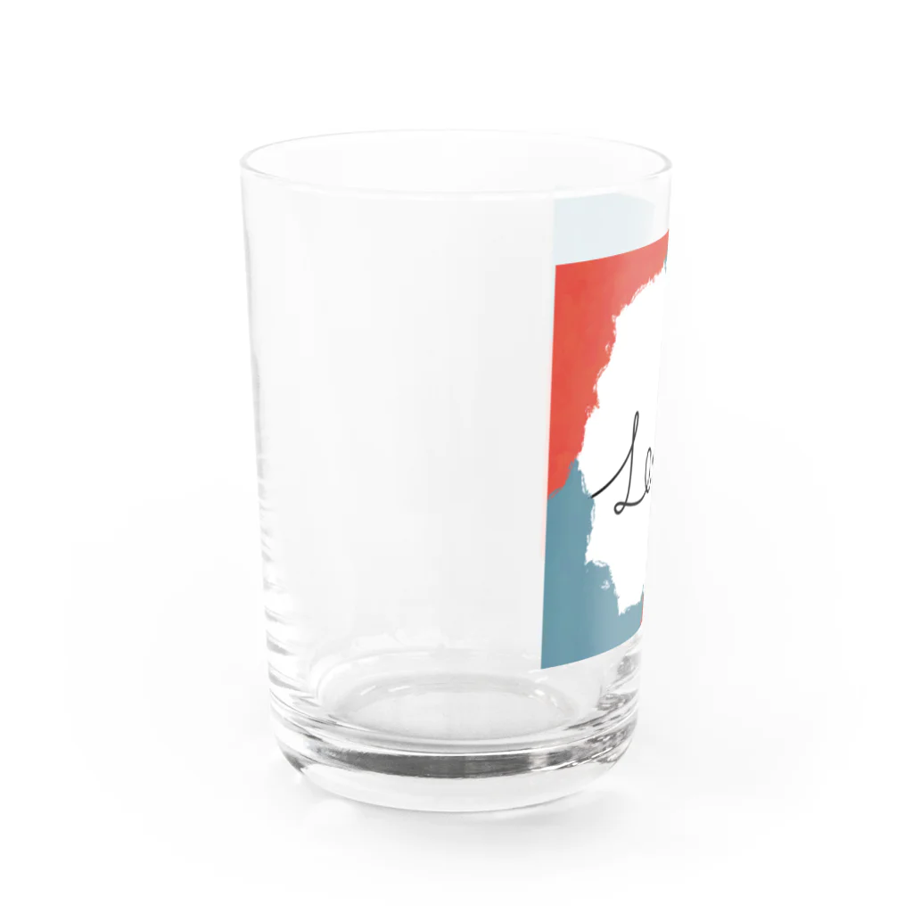 TRUNK siteのLove 2022 Water Glass :left