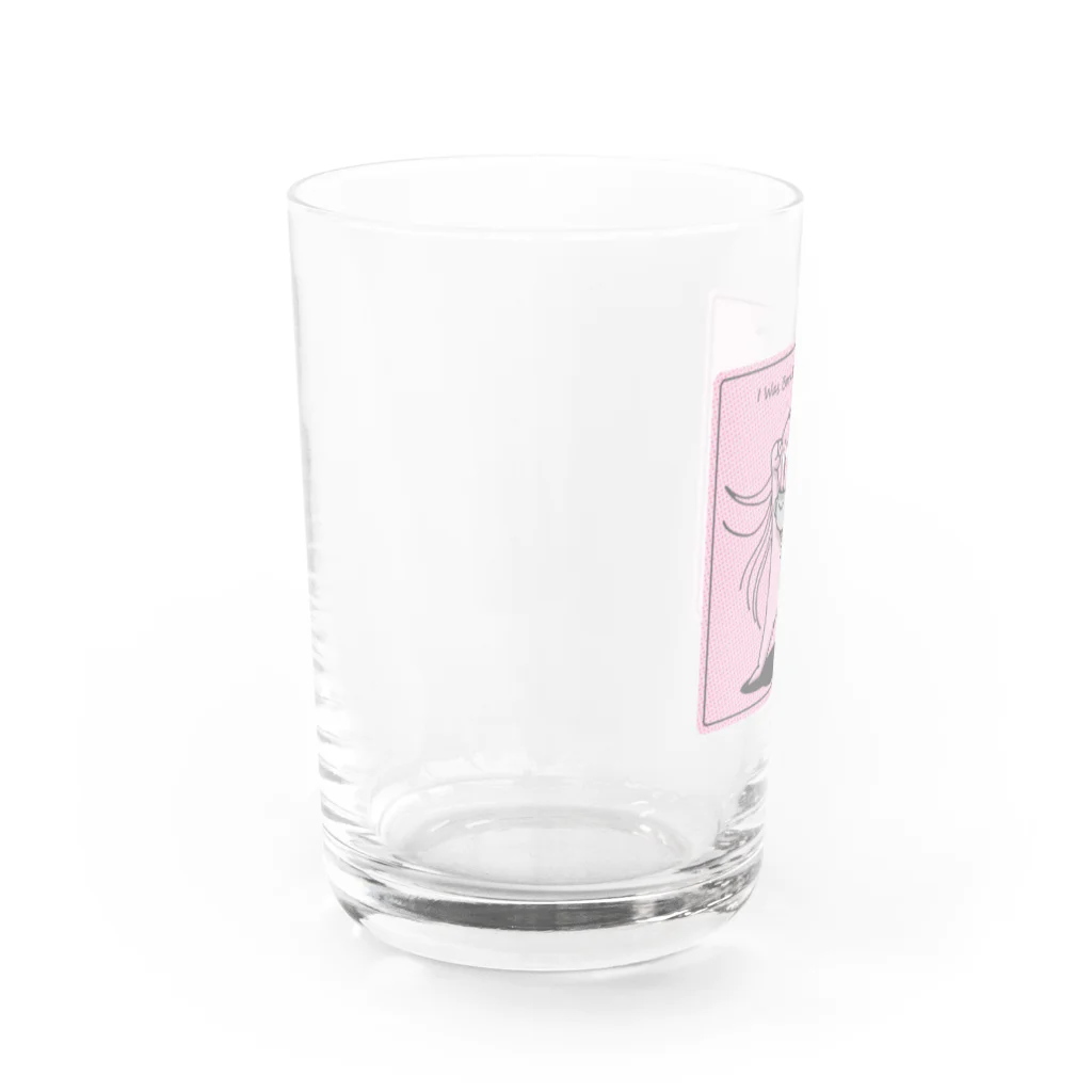 あおちゃん商会のI Was Born To Love You Water Glass :left