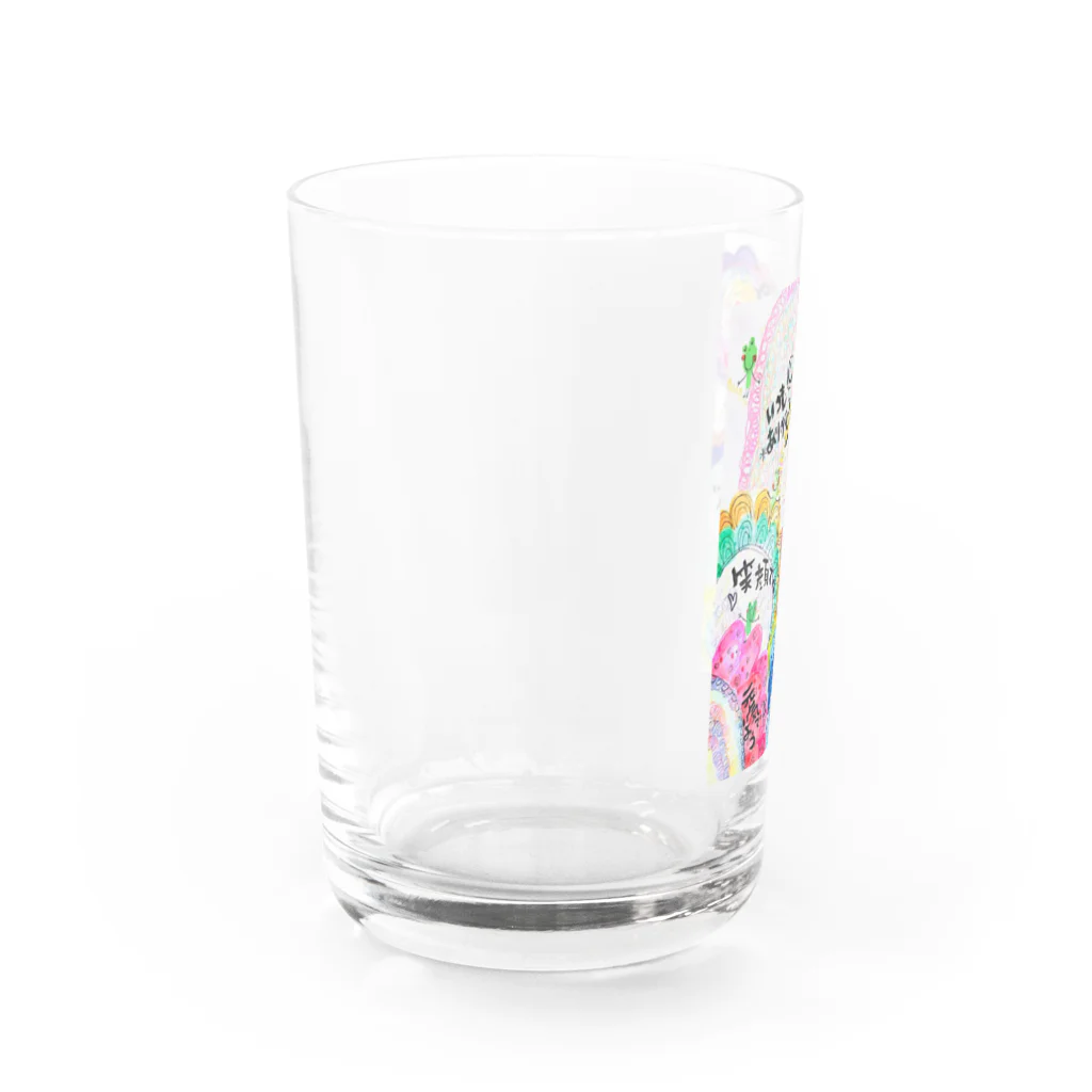 カエルモチーフオリジナル制作専門店のオリジナルカエルちゃん♡♡💓💞🐸 Water Glass :left