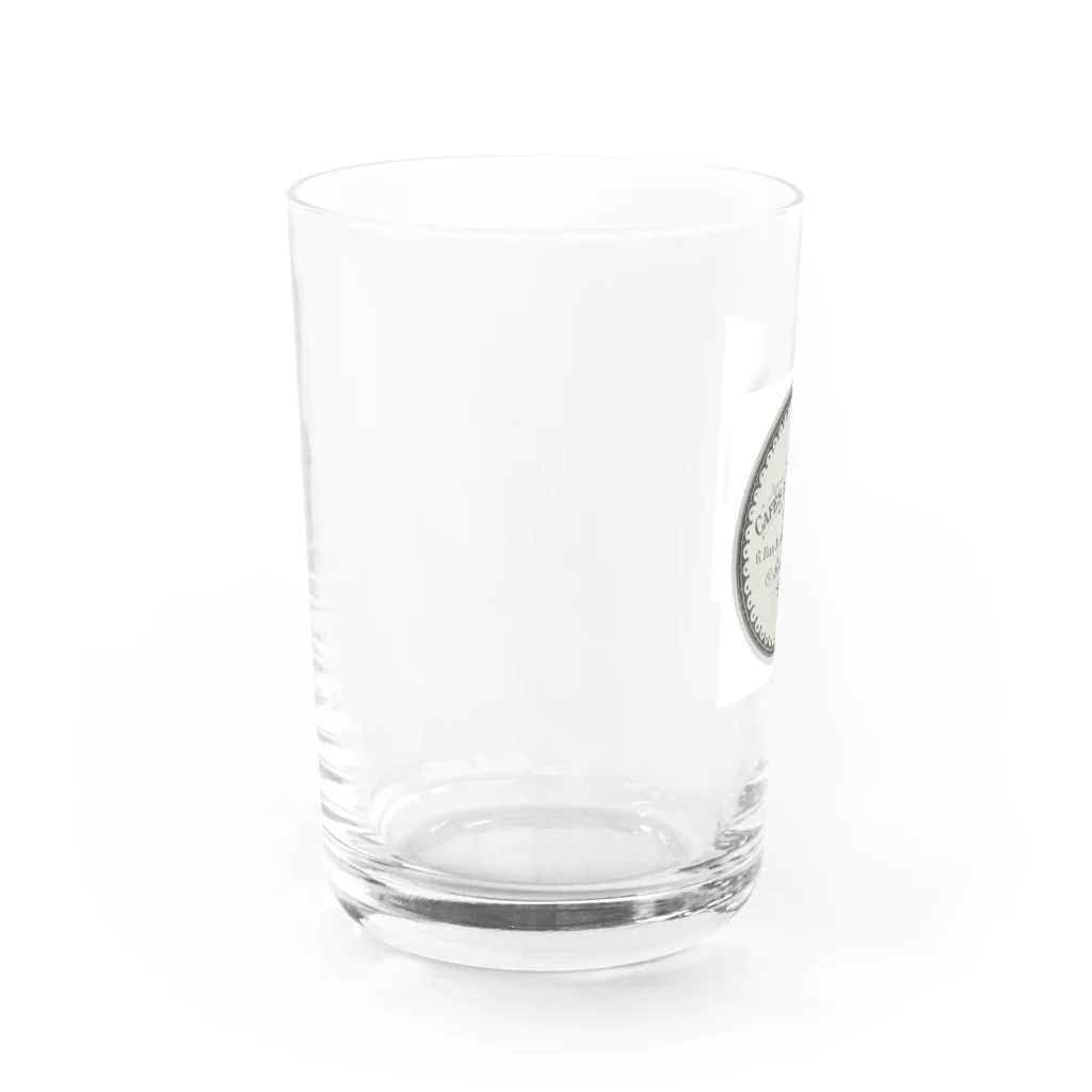 YS VINTAGE WORKSのフランス・マルセイユ CAFE Marseille  Water Glass :left