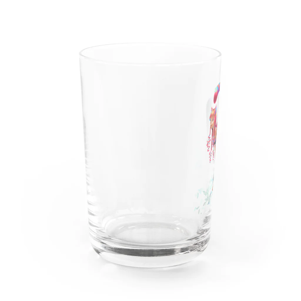 dim_shopのチェシャ猫ガール Water Glass :left