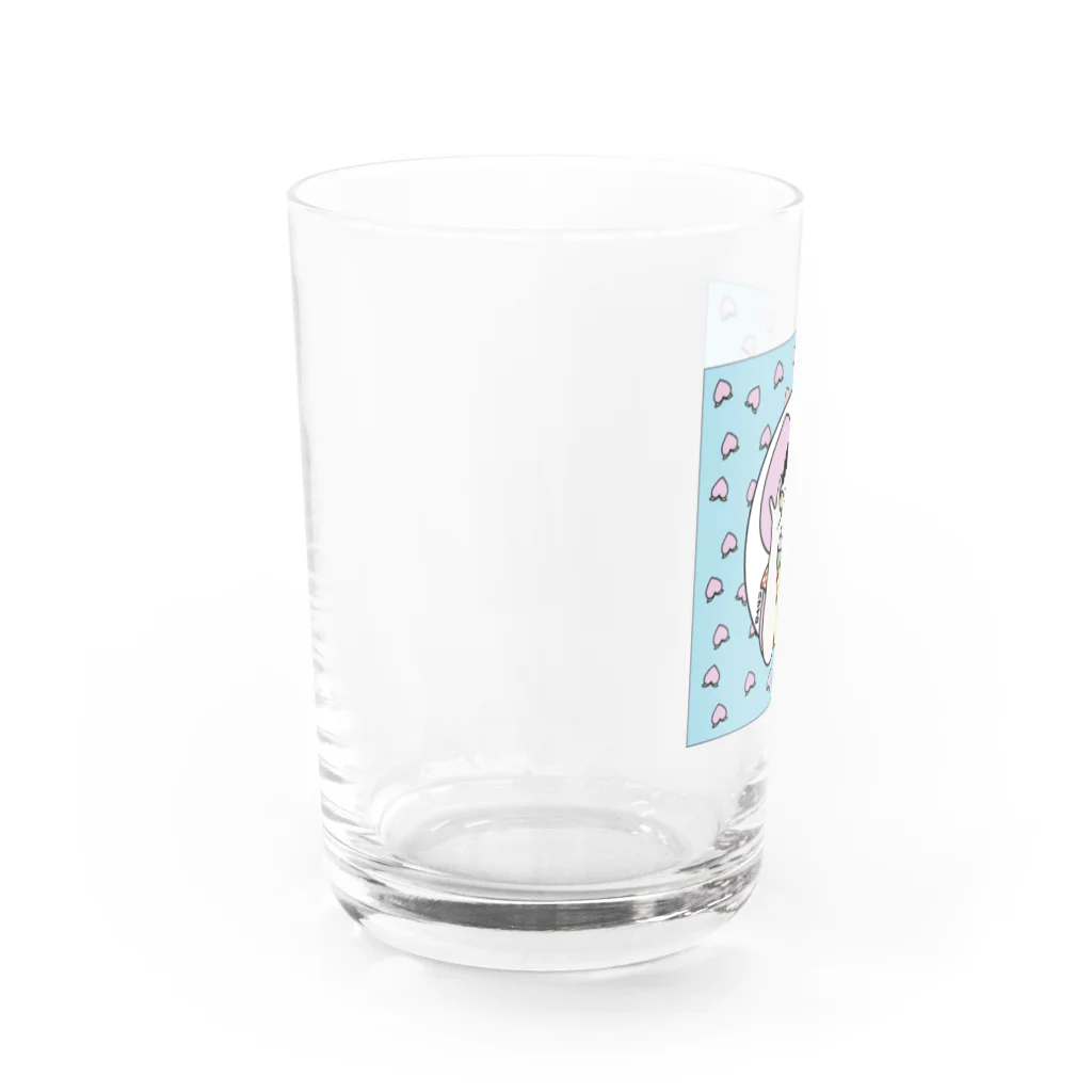 ハナイロの桃尻娘御一行 Water Glass :left