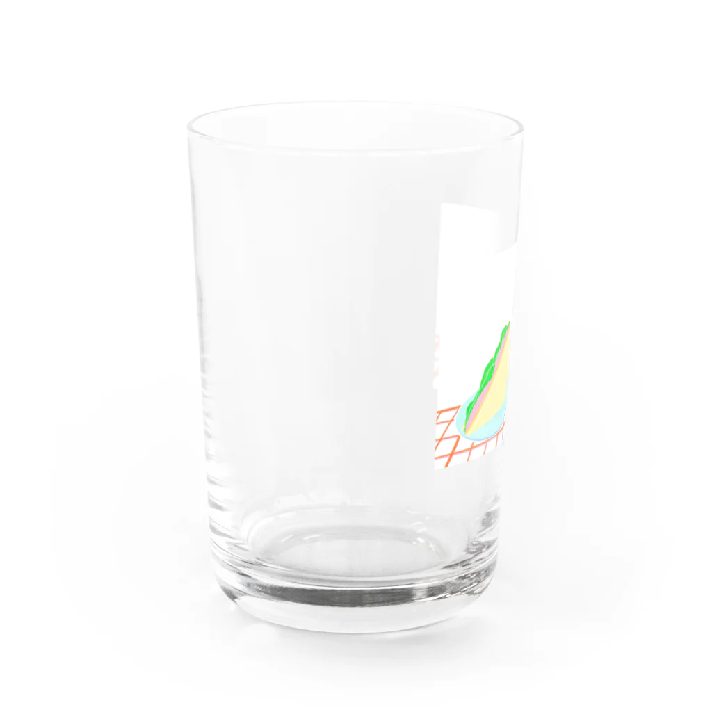 oueの朝食 Water Glass :left