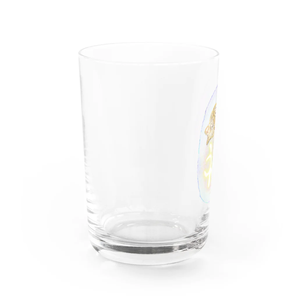 めりこの福虎彩雲 Water Glass :left