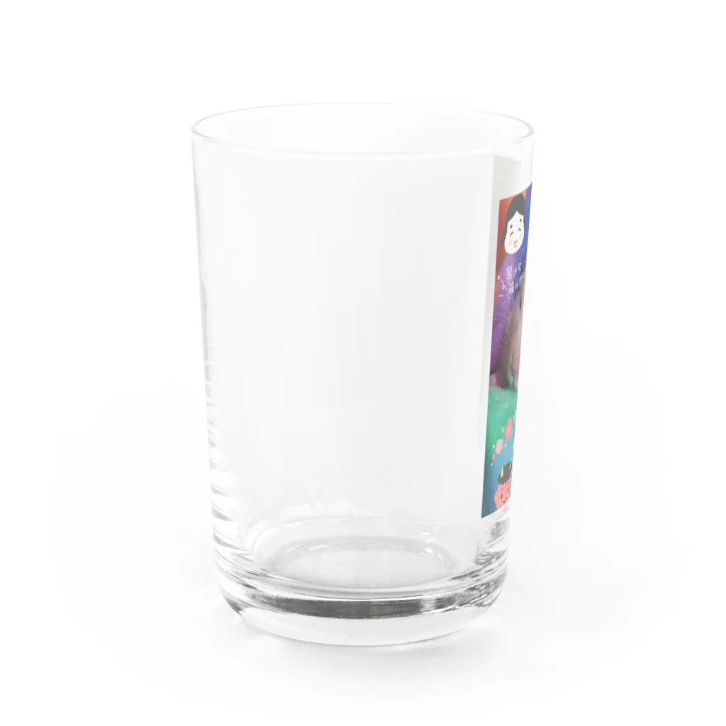 ゆっさんNYR-YUNのキンクマハムスターのなのくん Water Glass :left