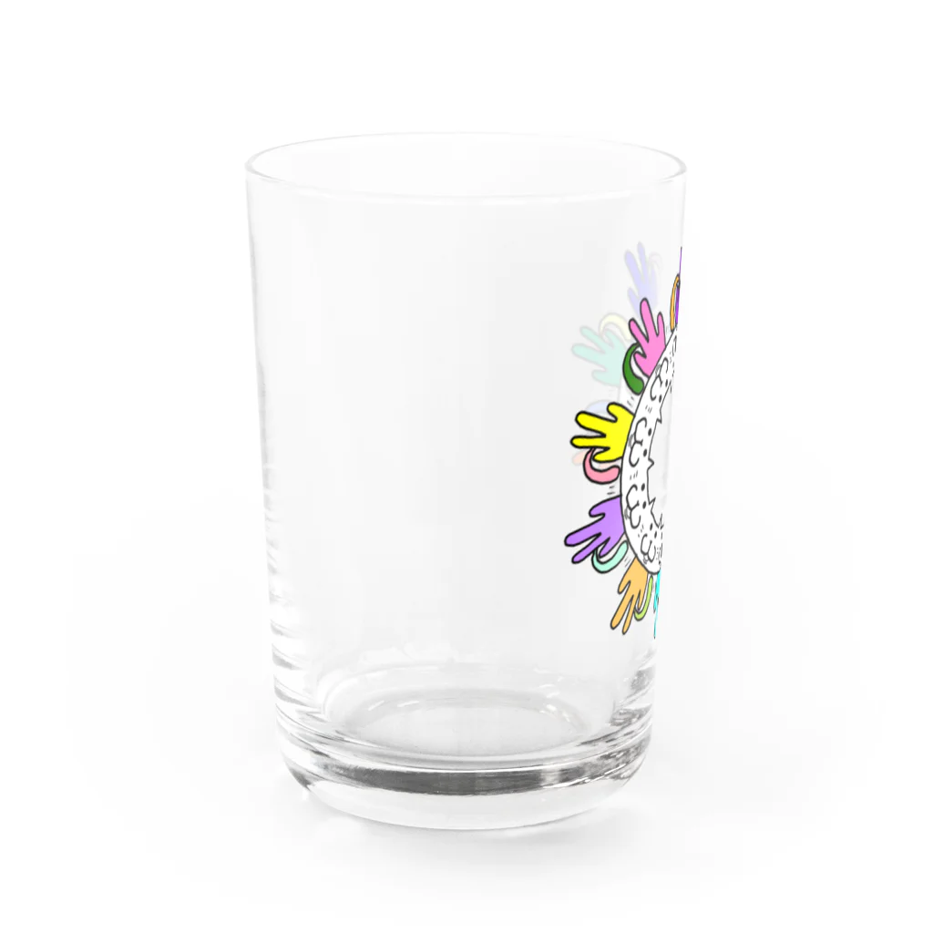 うえちのよめのにゃんず Water Glass :left