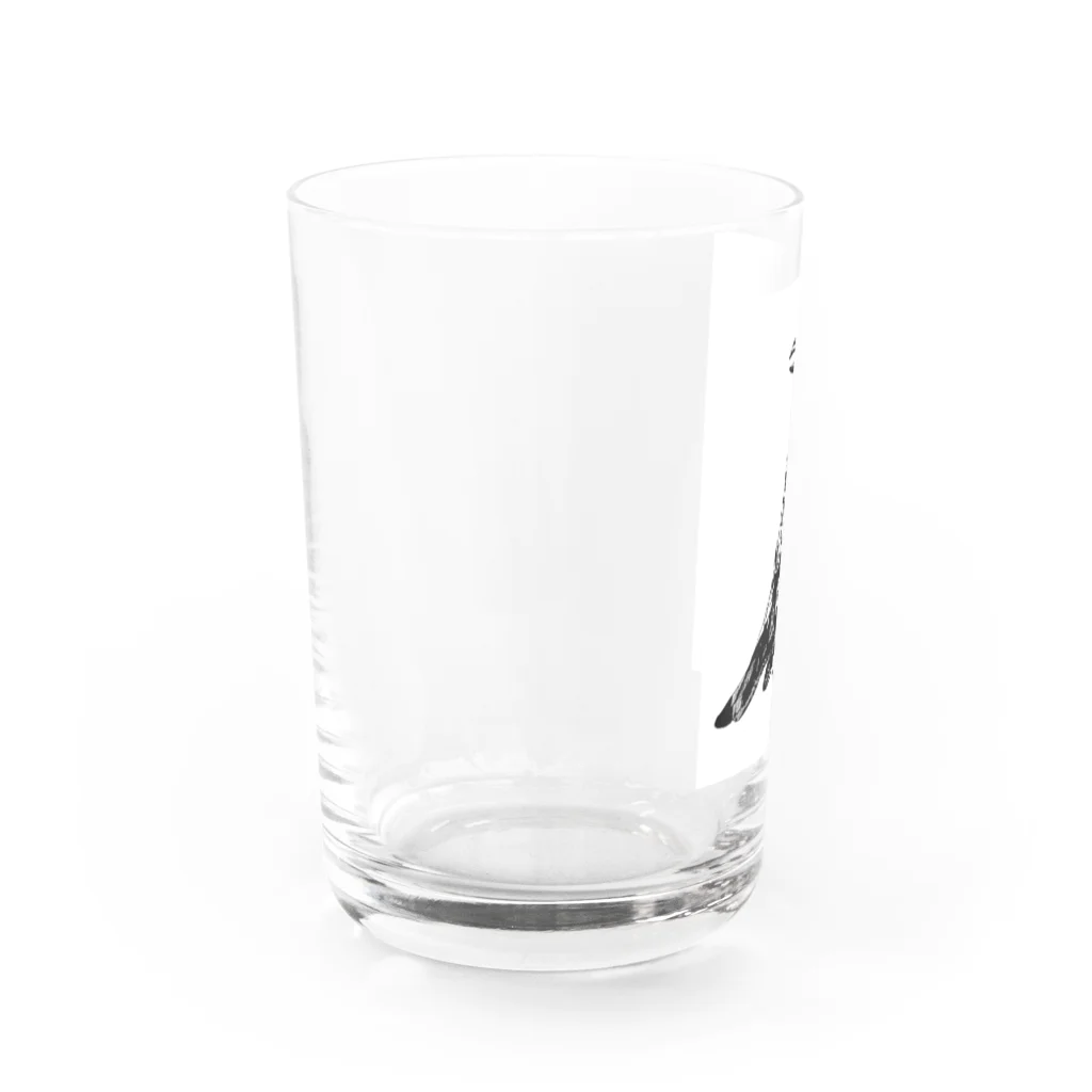 さえのカラス1 Water Glass :left