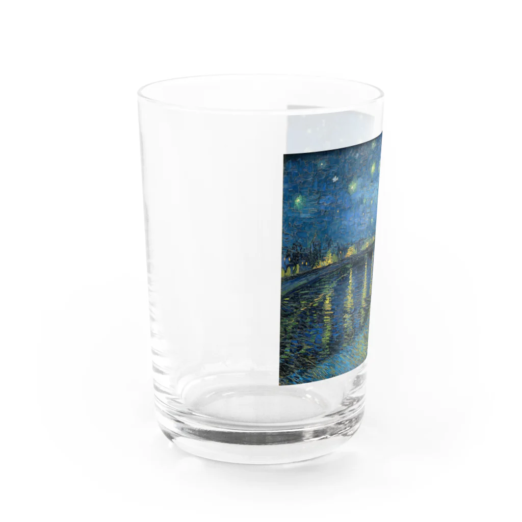 artgalleryのローヌ川の星月夜 Water Glass :left