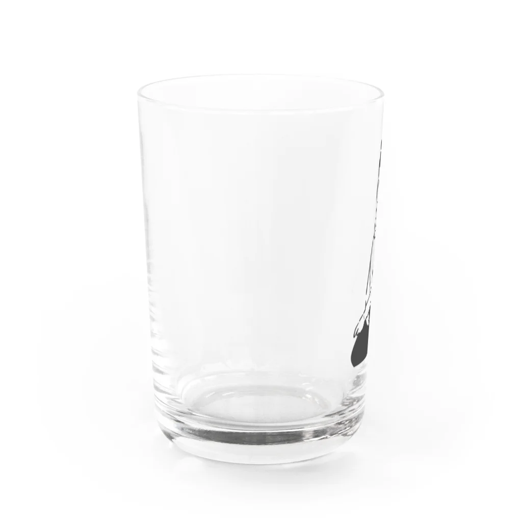 山形屋米店の『黄色いセーターを着たジャンヌ・エビュテルヌ』 Water Glass :left