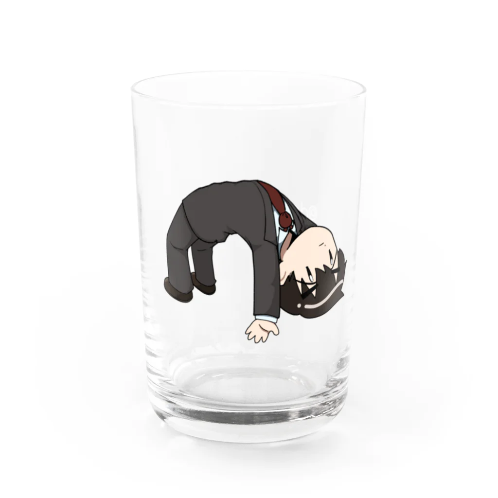 メルヘンのロゴ入り Water Glass :left