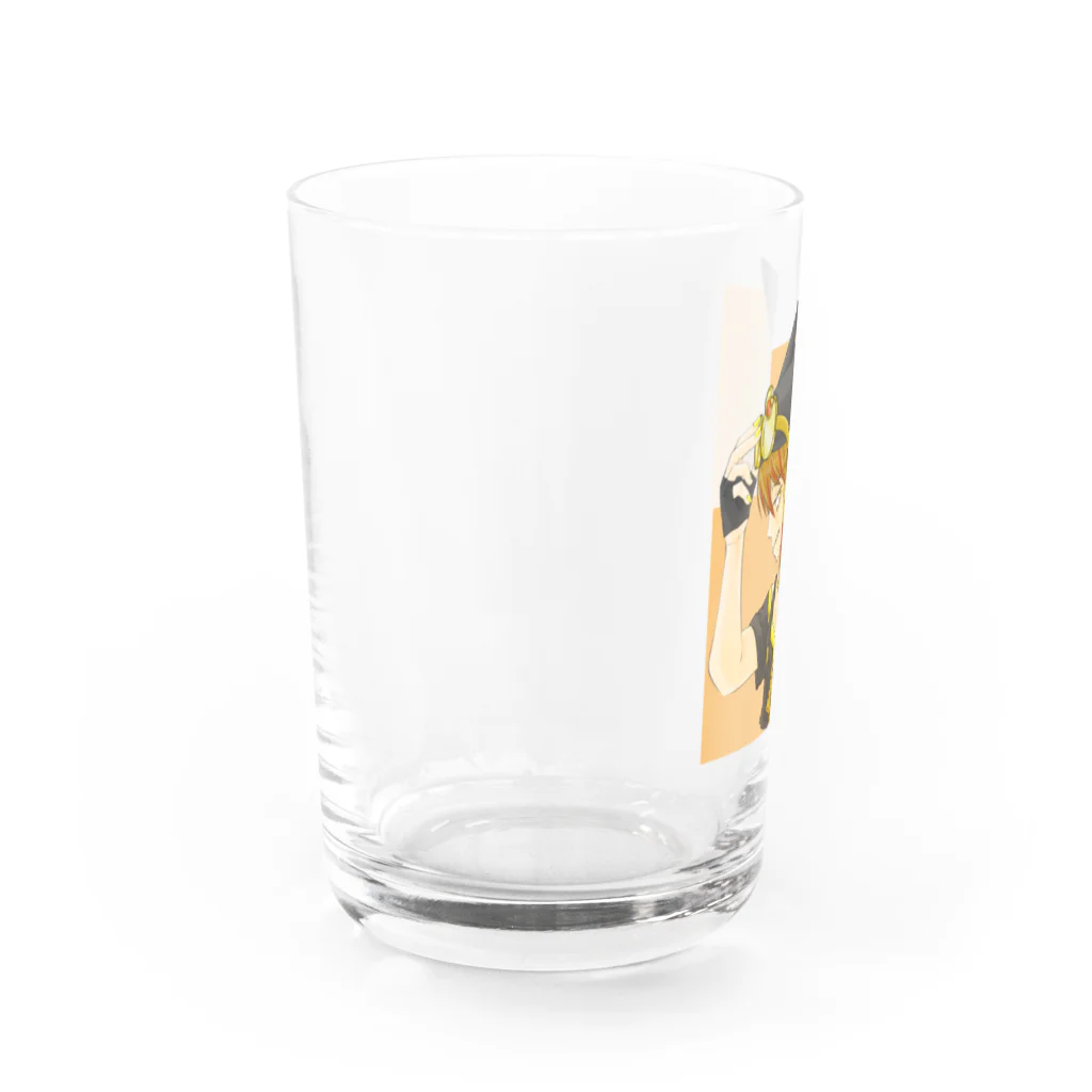 わさびもちの気まぐれ屋の気だるげな猫耳女子 Water Glass :left