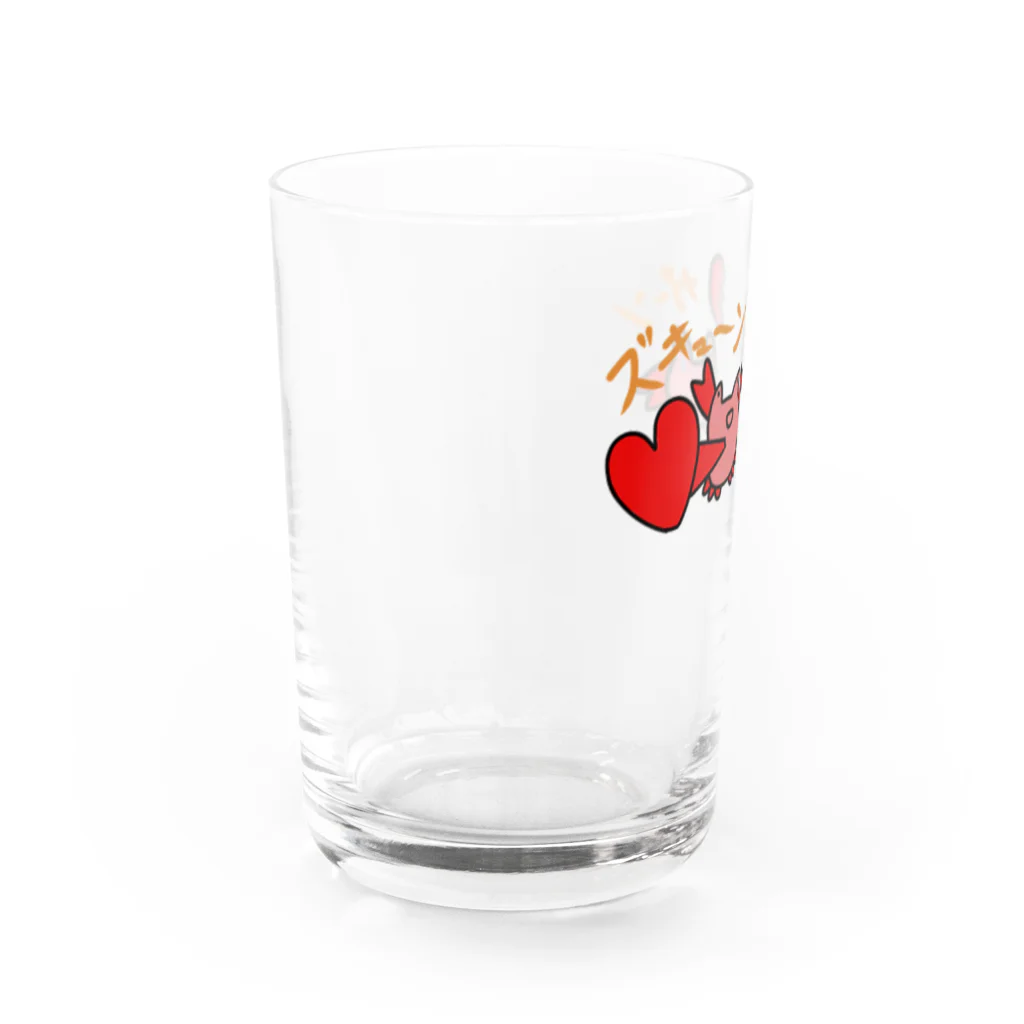 いみがあるのズキューン♡ガーン　恋愛成就 Water Glass :left