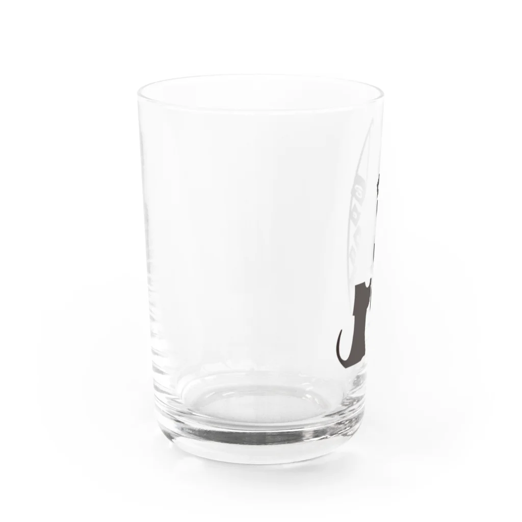 華月のDog beach Water Glass :left