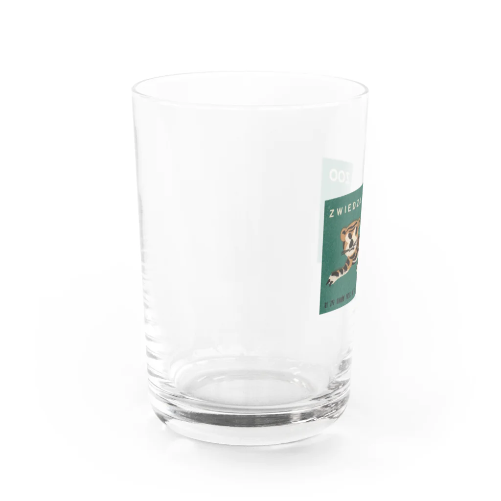 YS VINTAGE WORKSのポーランド動物園　今年の干支！虎 Water Glass :left