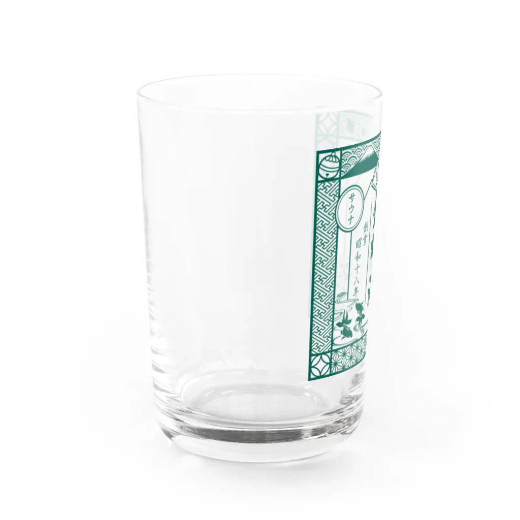 金町湯の金町湯 江戸風 Water Glass :left