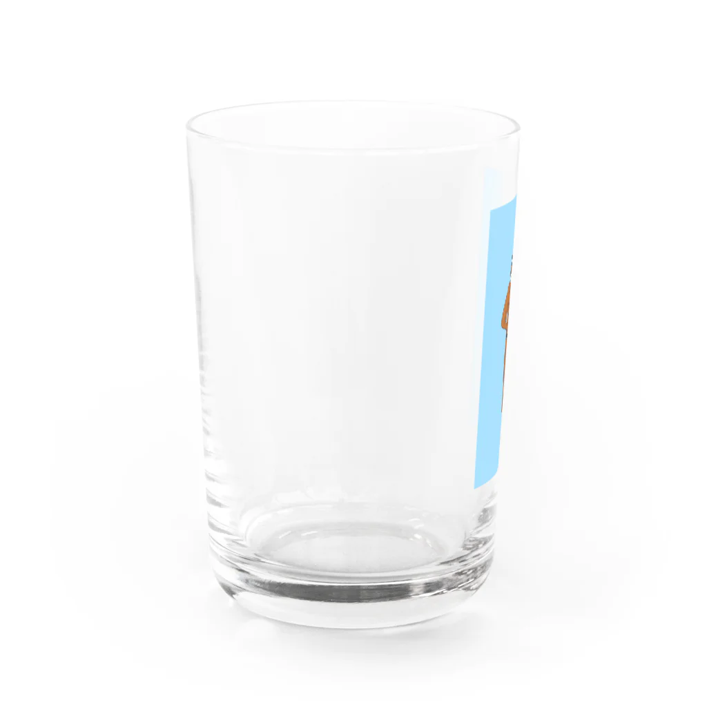 現代アートの巨匠のボディービルダー Water Glass :left